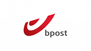 bpost logo, Belgian postal and parcel delivery operator