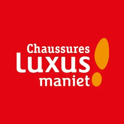 Maniet! Luxus logo, Belgian footwear and fashion retailer