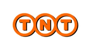 TNT logo, express transport and parcel delivery operator
