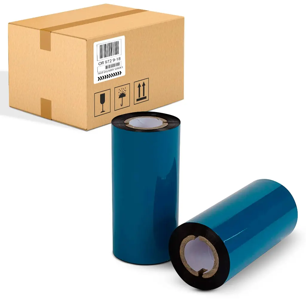 Ribbon Wax Premium 60mm x 300M Outside 1"core (Box of 15)