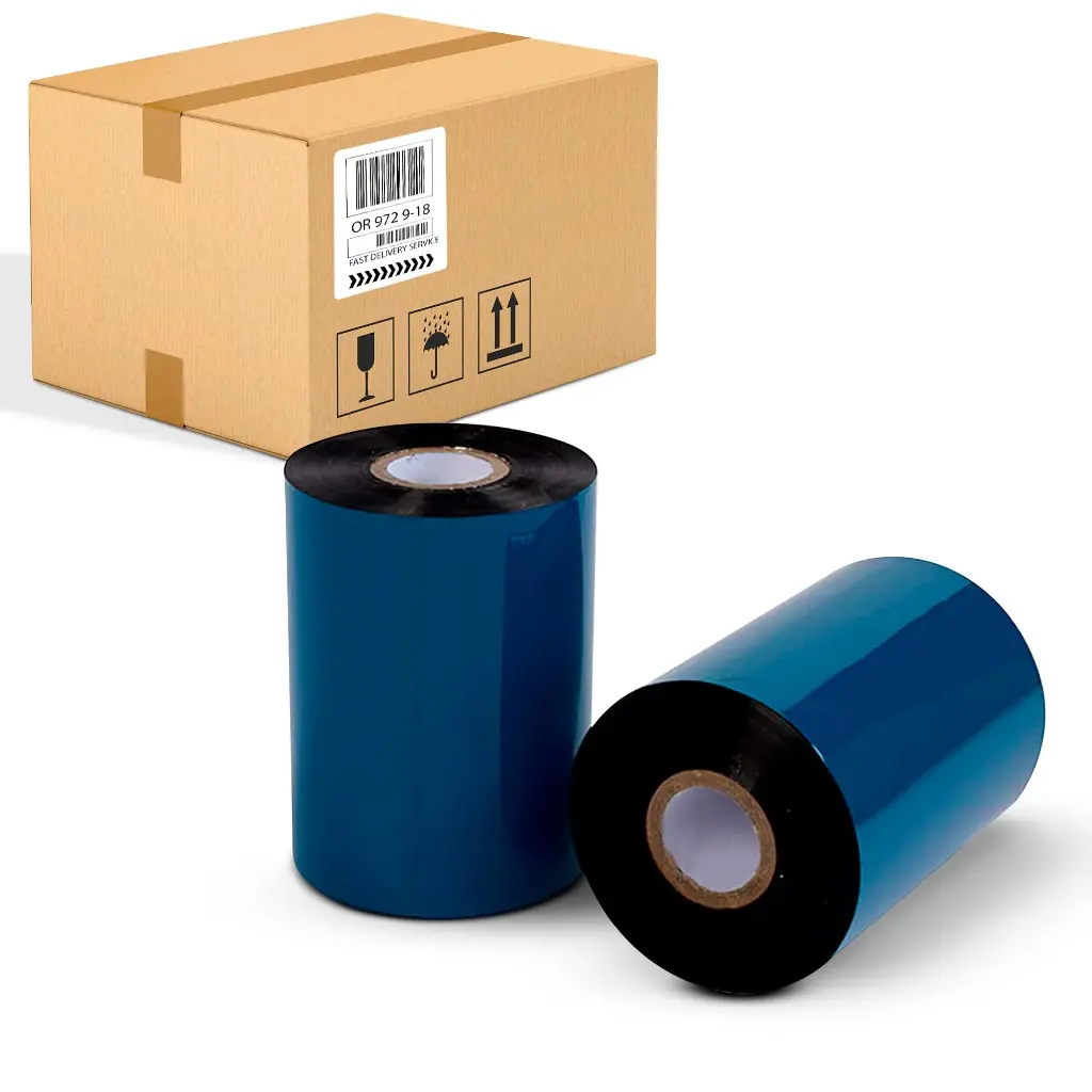 Ribbon Wax Premium 152mm x 450M Outside 1"core (Box of 12)